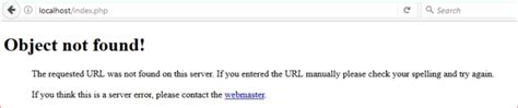 localhost://11501|localhost 11501 404 not found.